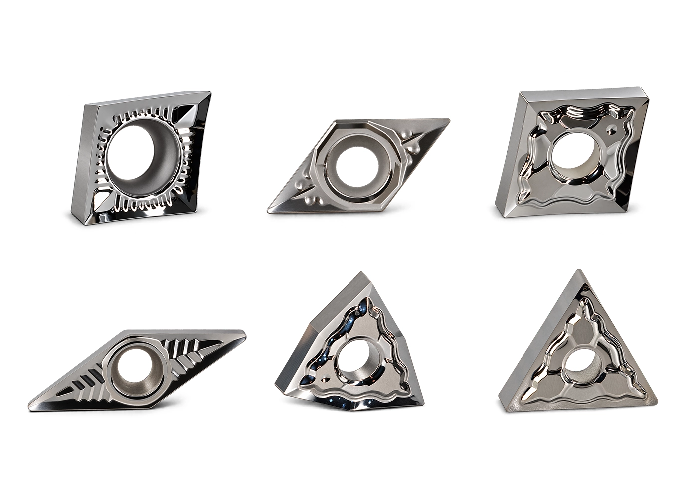 Aluminium Inserts (MDAL) for machining aluminium and non-ferrous materials
